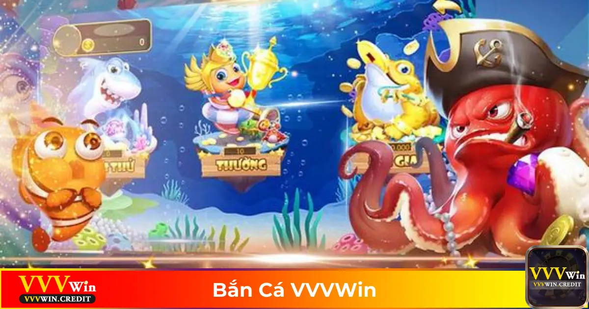 Bắn Cá VVVWin – Trải Nghiệm Săn Thưởng & Săn Xu Cực Đỉnh 2 Hệ thống súng & đạn đa dạng, nhiều chế độ chơi hấp dẫn