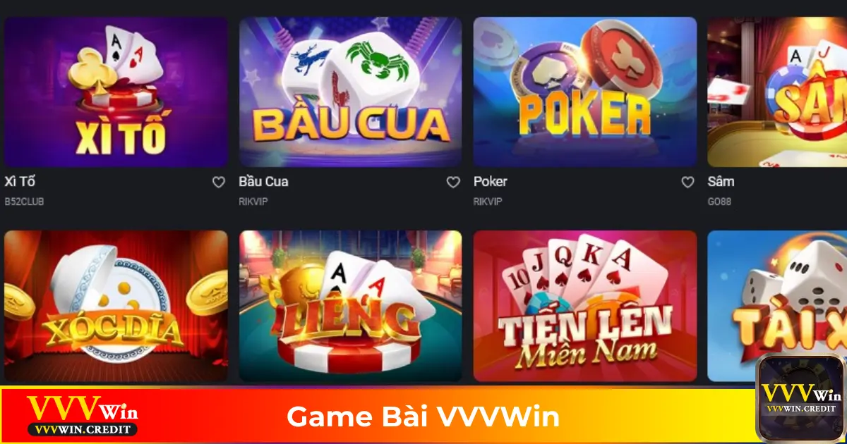 Game Bài VVVWin: Trải Nghiệm Đẳng Cấp Với Các Trò Hấp Dẫn 3 Poker, Baccarat, Blackjack – Trò chơi bài quốc tế hấp dẫn