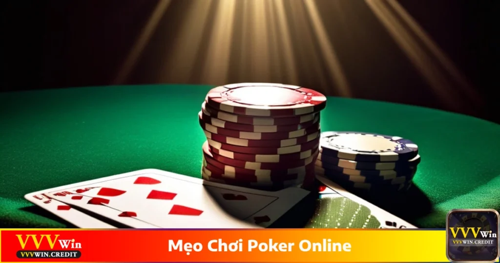 Mẹo Chơi Poker Online - Bí Quyết Đánh Bại Đối Thủ Tại VVVWin 2 Mẹo chơi Poker online giúp tăng tỷ lệ thắng cao