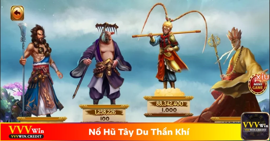 Nổ Hũ Tây Du Thần Khí - Vòng Quay May Mắn Trên VVVWin 1 Cách chơi nổ hũ Tây Du Thần Khí để săn Jackpot lớn